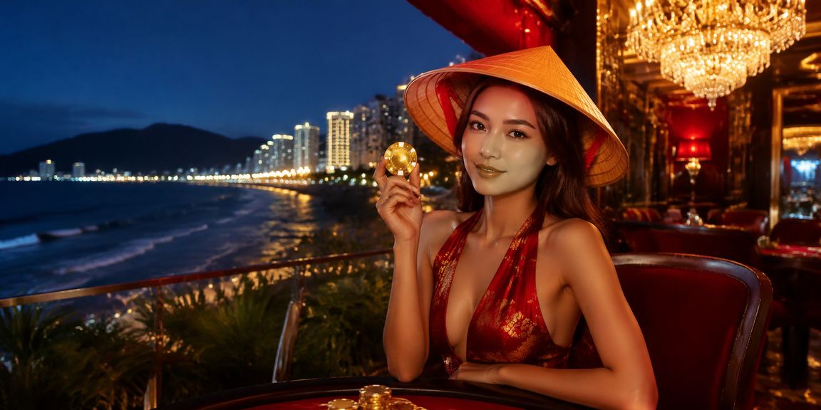 Người dùng Vũng Tàu với nón lá truyền thống nhận hoàn tiền và bonus trên ứng dụng